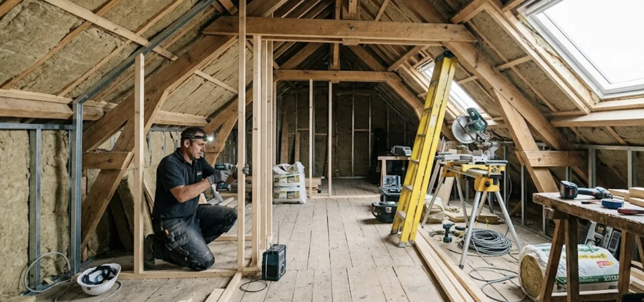 Combien de temps pour aménager des combles ? Durées réelles par type de projet